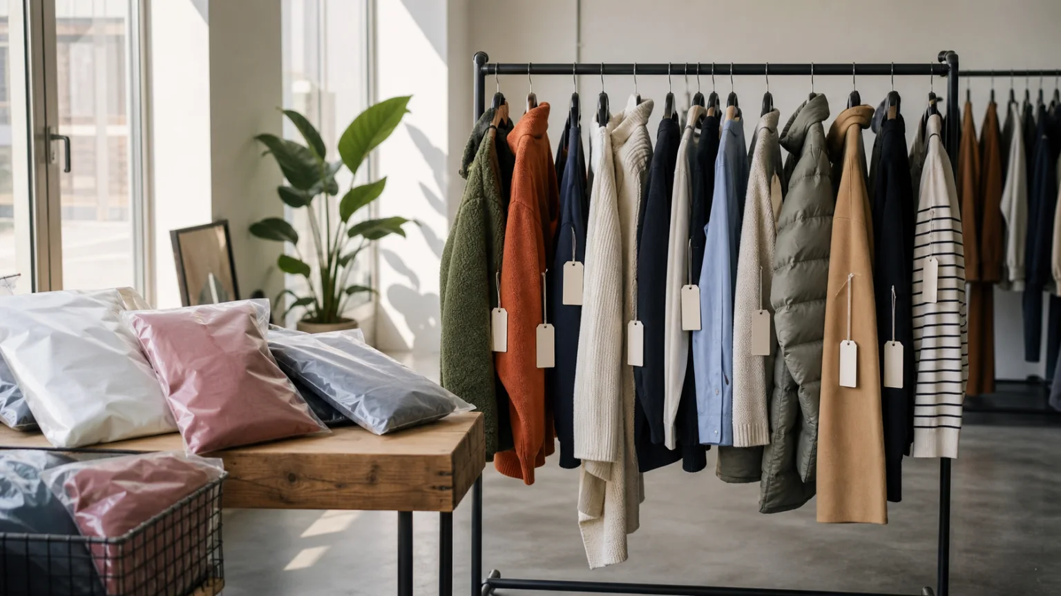 Outletplagg från äldre sortiment med prisjämförelse och returpaket
